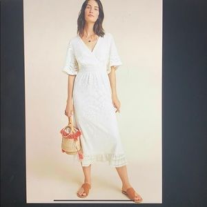Anthropologie Farm Rio Devore Maxi Dress XS